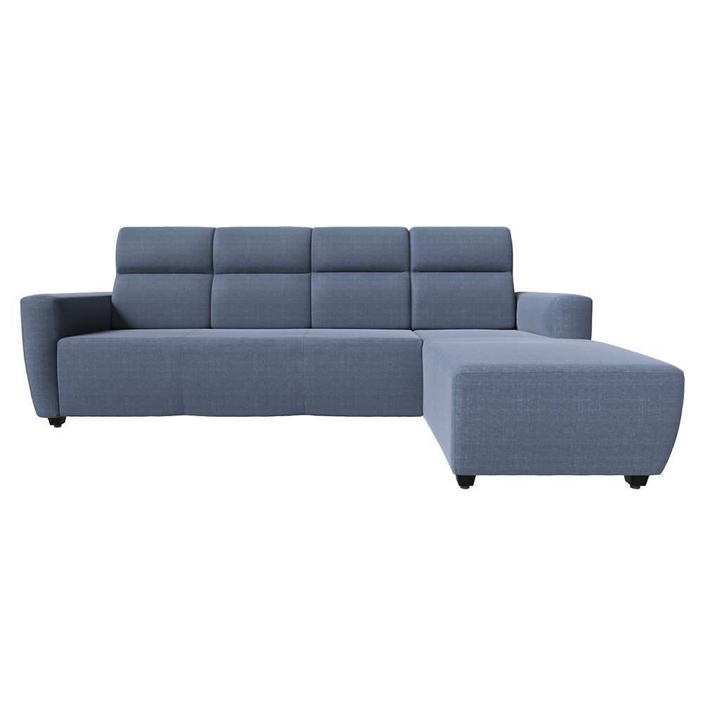 Wakefit Belize L Shape Sofa Set (3 Seater + Right Aligned Chaise)